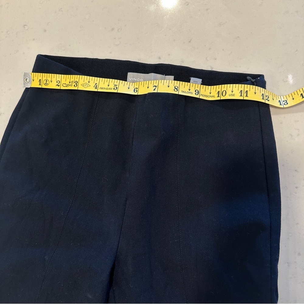 VINCE Bobbi High Rise Stitch Seam Ponte Pant Size XS NWOT - Picture 10 of 11